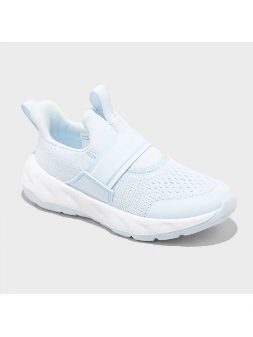 Kids All in Motion Dillion Slip-on Performance Sneakers - Lt Blue